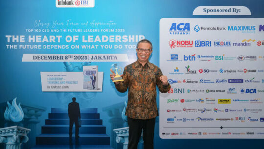 Raih TOP 100 CEO 2025, Direksi Bankaltimtara Catatkan Kinerja Positif