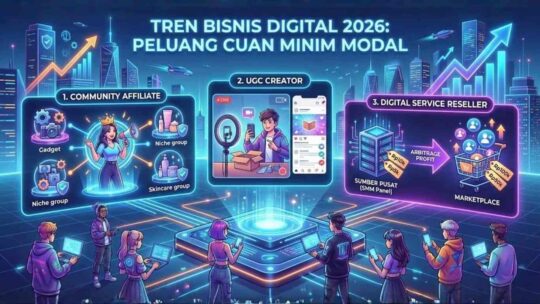 Tren Bisnis Digital 2026: 3 Peluang ‘Cuan’ Minim Modal yang Wajib Dilirik Milenial & Gen Z