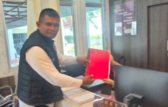 Satgasus KPK Tipikor Riau Resmi Laporkan Proyek Drainase Pelalawan ke Kejati