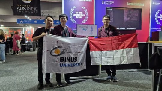 BINUS University Dorong Talenta Game Developer ke Ajang Bergengsi