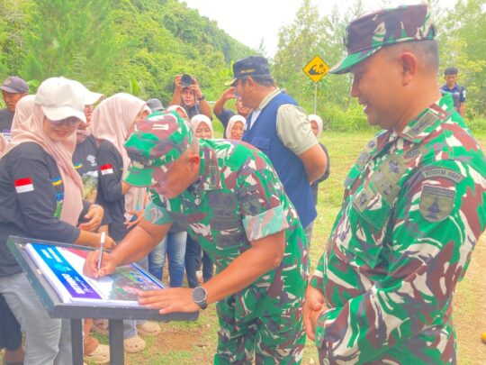 Danrem 081/DSJ Kunjungi Hutan Mangrove Pacitan Upaya Penyelamatan Sungai dari Abrasi