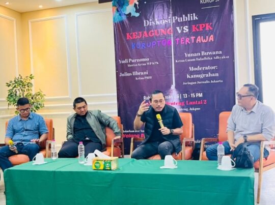 Diskusi Jurnalis Antikorupsi, Soroti OTT Jaksa dan Transparansi Penanganan Laporan KPK