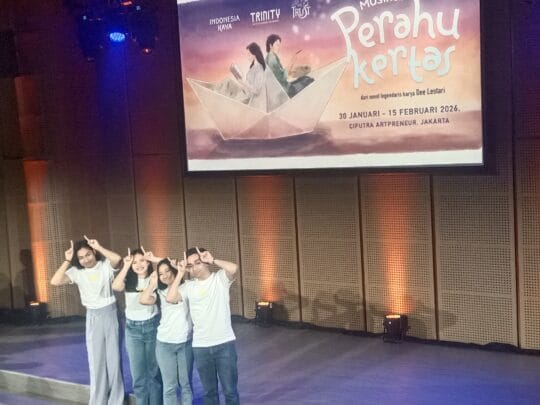 Musikal Perahu Kertas Akan Dipentaskan Mulai 30 Januari – 15 Februari 2026