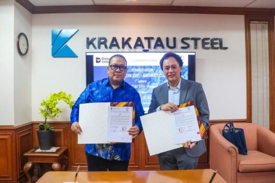 Krakatau Steel Perkuat Pondasi Bisnis dengan Komitmen Pasokan Jangka Panjang dan Sinergi Strategis