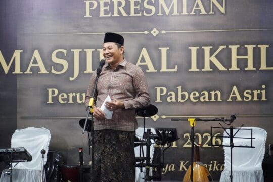 Bupati Sidoarjo Resmikan Masjid Al Ikhlas Pabean Asri Sedati