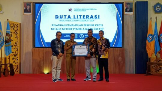 Dukung Peningkatan Literasi Pelajar, PWI Tuban Gelar Duta Literasi