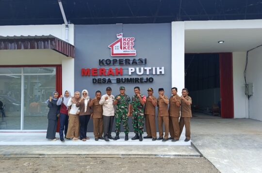 33 Unit KDKMP di Blitar Rampung, Tertinggi di Wilayah Korem 081/DSJ