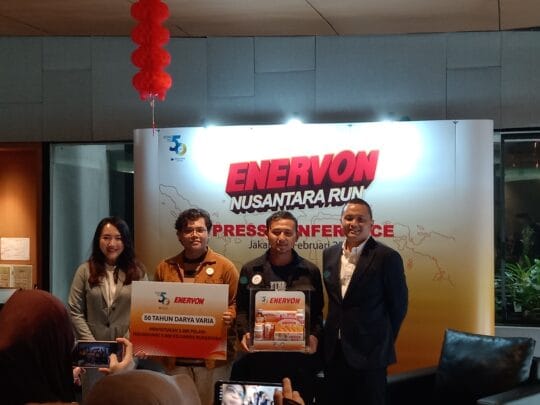 Rayakan HUT Ke-50, Darya Varia Selenggarakan Enervon Nusantara Run