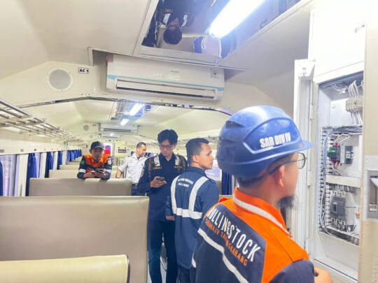 KAI Divre IV Tanjungkarang Lulus Ramp Check Kesiapan Angkutan Lebaran 2026