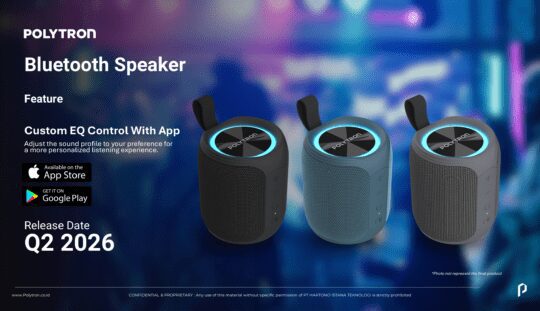 Polytron Luncurkan Dua Speaker Baru untuk Temani Gaya Hidup Anak Muda