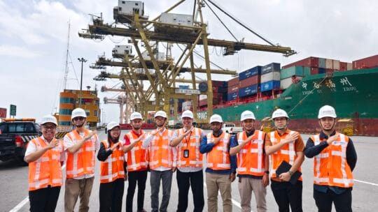 PT Terminal Petikemas Surabaya Sambut Kunjungan PT GEABH Joint Technology