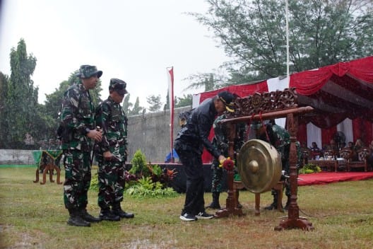 Pimpim Pembukaan TMMD, Wabup : Wujud TNI Manunggal Bersama Rakyat