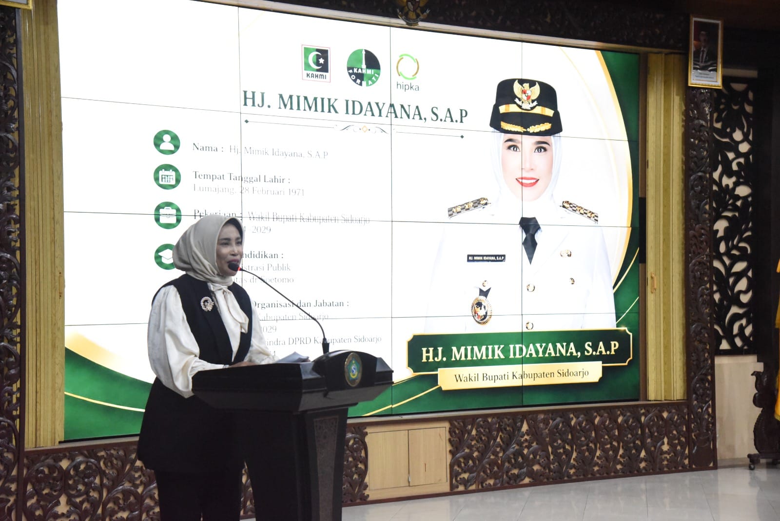 Wabup Sidoarjo Ajak Sinergi dan Kolaborasi KAHMI, FORHATI, HIPKA Bangun Sidoarjo
