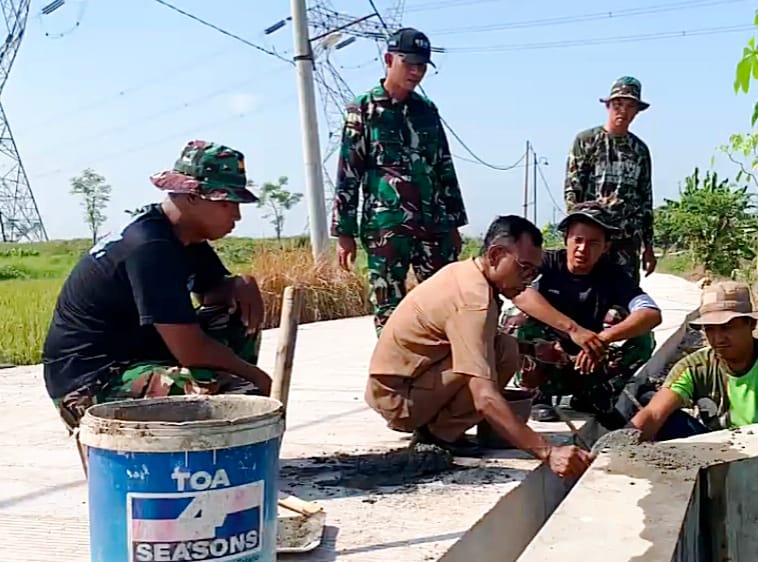 Pembangunan Jalan TMMD 128 Perkuat Kebersamaan dan Gotong Royong