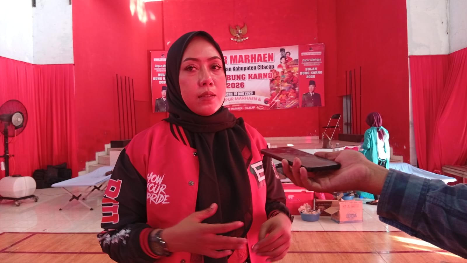 Ratusan Warga Ikuti Bakti Sosial Kesehatan dan Donor Darah yang Digelar PDI Perjuangan Cilacap
