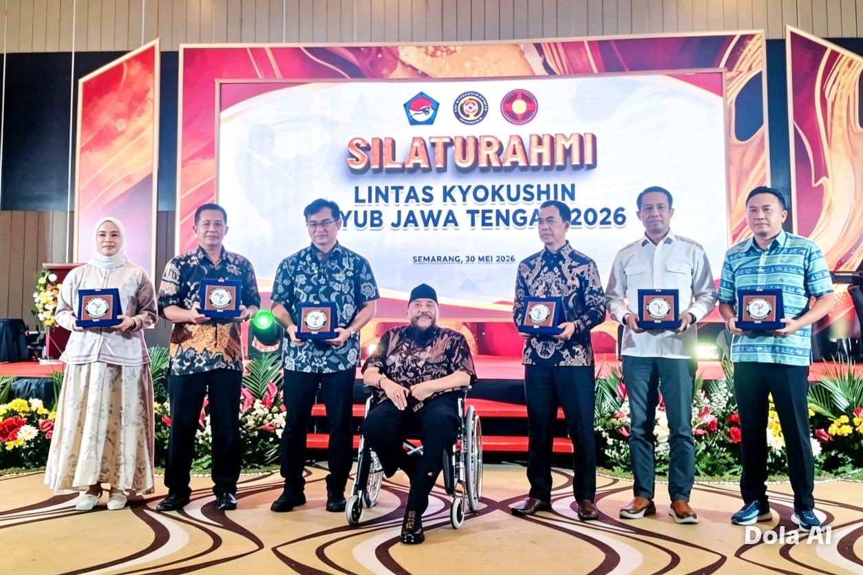 DKKI Pusat Gelar Silaturahmi Lintas Kyokushin Guyub Jateng 2026 dan Milad Kancho Soengging ke-67