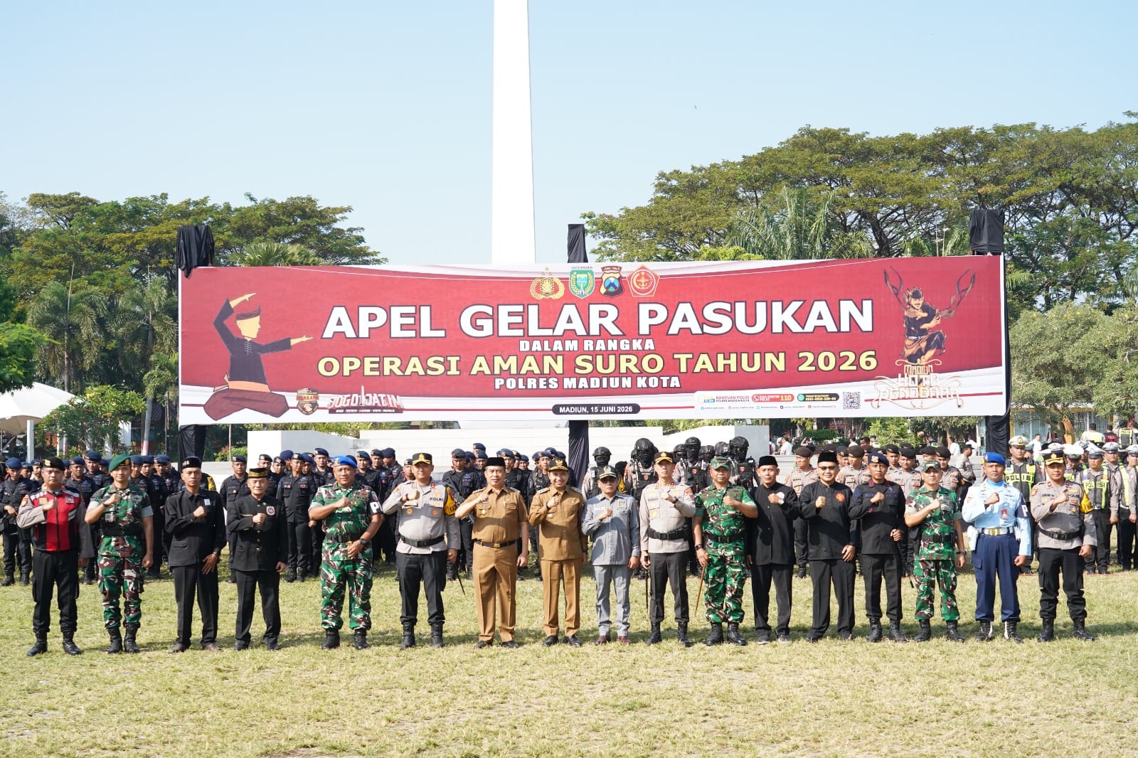 Suro 2026 di Madiun Raya, Korem 081/DSJ Siap Jaga Kondusivitas Wilayah