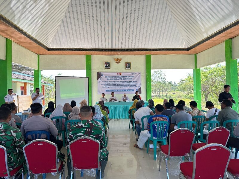 Tak Hanya Bangun Infrastruktur, TMMD Ke-129 Perkuat Daya Saing Ekonomi Desa Melalui Sosialisasi Penanaman Modal