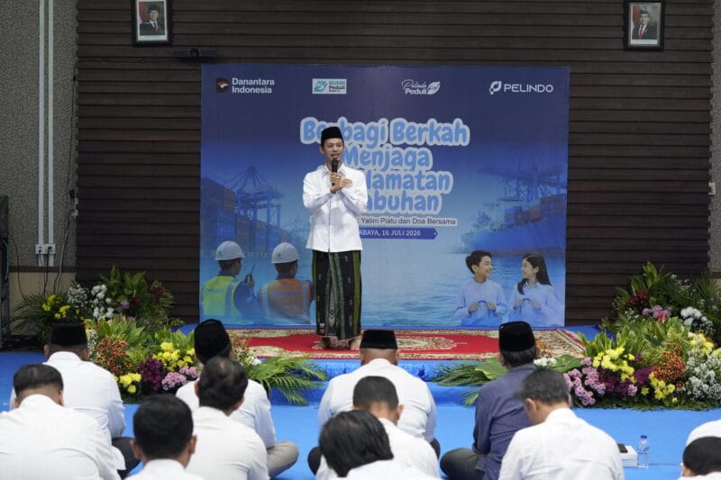 Pelindo Regional 3 Sub Regional Jawa Gelar Doa Bersama dan Santunan Anak Yatim sebagai Ikhtiar Menjaga Keselamatan Operasional Pelabuhan