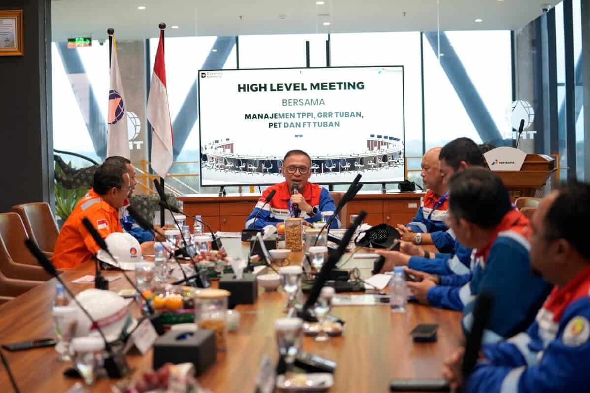 Komisaris Utama Pertamina Tinjau TPPI, Perkuat Operational Excellence dan Sinergi Pertamina Group