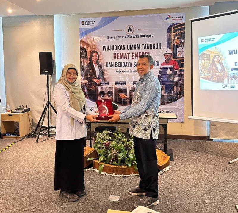PGN Area Bojonegoro Dorong UMKM Berdaya Saing Lewat Pemanfaatan Gas Bumi