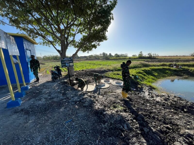 Air Bersih Menghidupi Sawah, TMMD Ke-129 Perkuat Kesejahteraan Petani Bekatul