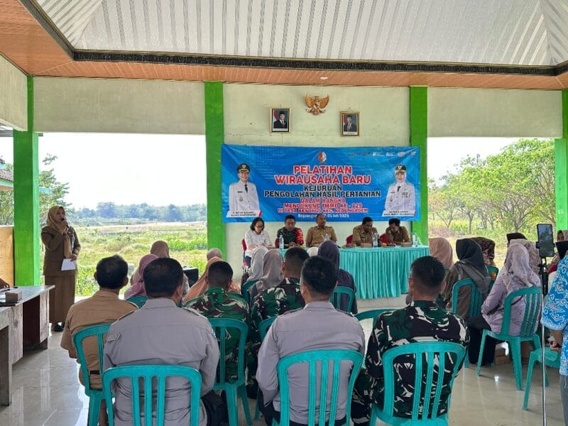 Duduk Bersama Menimba Ilmu, Peserta Pelatihan Wirausaha TMMD Ke-129 Tunjukkan Antusias Tinggi