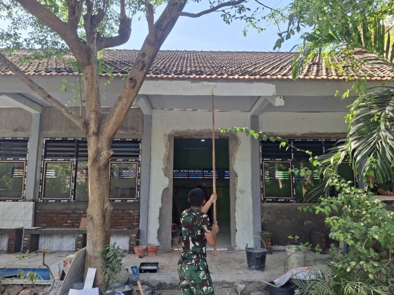 Rehab SDN 1 Kesongo Menuju Penyelesaian, Kelas Nyaman Segera Hadir untuk Siswa