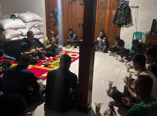Dengan Doa dan Kebersamaan, Satgas TMMD Optimistis Sukseskan TMMD ke-129 di Desa Kesongo