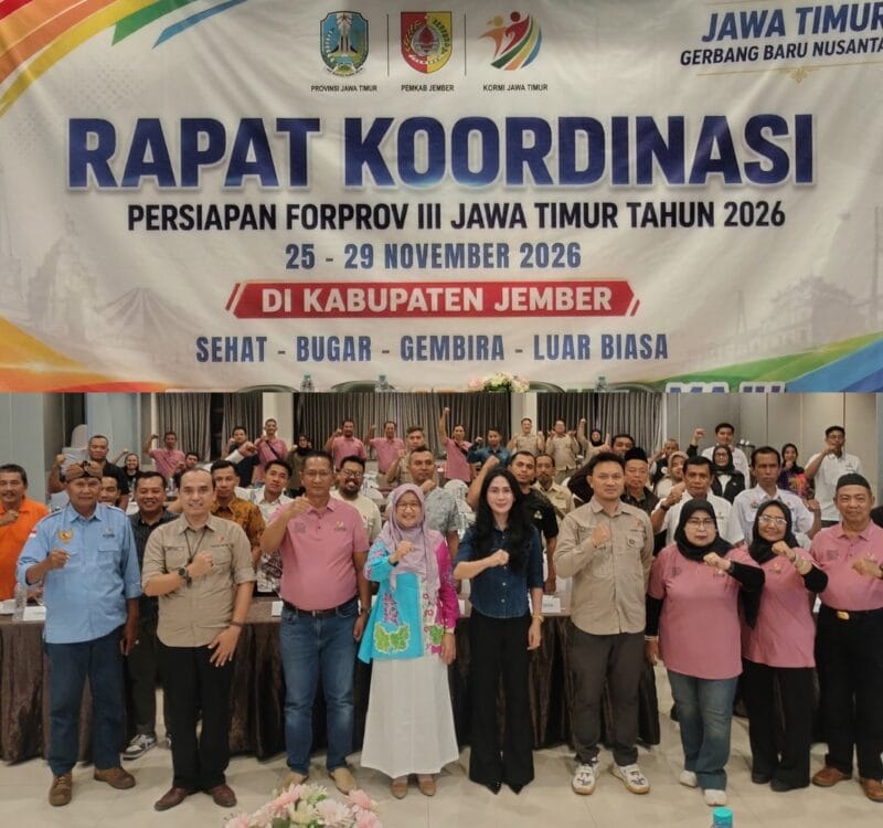 Forprov III KORMI Jatim 2026: Rakor & Survei 17 Venue di Jember, Semakin Siap, Target Sukses Prestasi dan Ekonomi