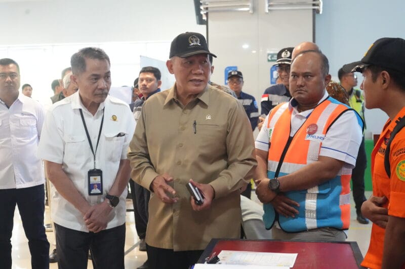 BHS Tinjau Posko KM Virgo Transport 8 di Tanjung Perak, Pelindo Pastikan Layanan Terpadu