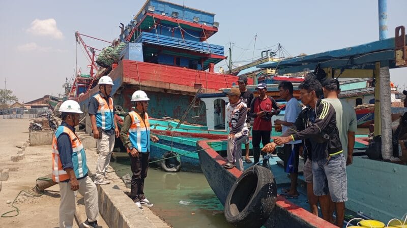 Cegah Kebakaran di Pelabuhan, GM Pelindo Tegal Turun Langsung Sidak Kondisi Kapal