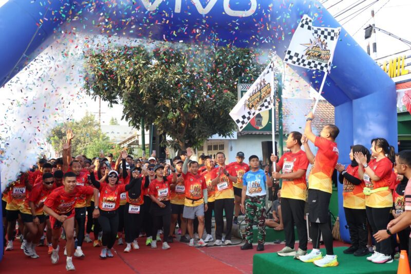 Kodim Tulungagung Gelar Fun Run 4 Penjuru Mata Angin