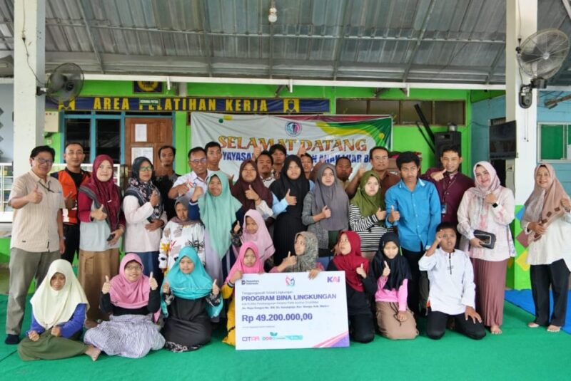Kepedulian Perusahaan, KAI Daop 7  Madiun Kucurkan Dana TJSL Rp520,5 Juta