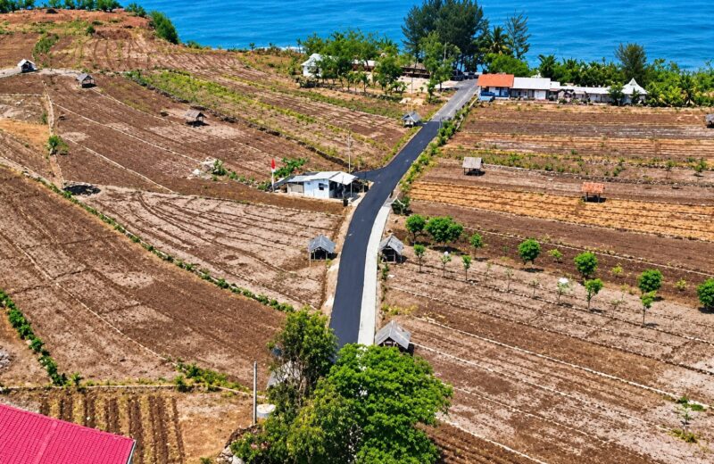 Jalan Menuju Wisata Pantai Buyutan Mulus, Tingkatkan Kelancaran Transportasi